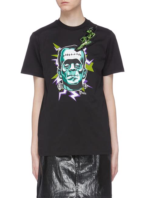 prada frankenstein t shirt|rapper wears Prada frankenstein shirt.